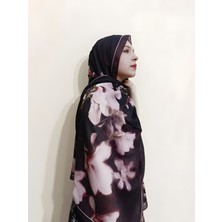 Esima Butik Manolya Desen Pamuk Şal