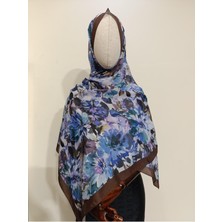 Esima Butik Batik Çiçek Desen  Pamuk Şal
