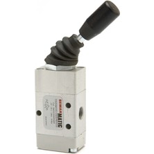 Semakmatic Pnömatik 1/8" Yan Kollu Valfler