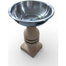 Güzelyüz Avm Ahşap Taban Metal Tabak Bahhurluk | Buhurdanlık Bahurluk Bahur Oud Bahhur Yakmak Için Tütsülük