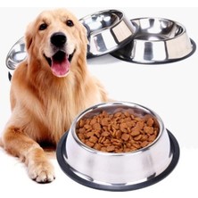 Ttt Paslanmaz Çelik Metal Mama Kabı 15 Cm.