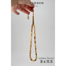 Deniz Ergen Tesbih Sertifikalı Üst Düzey Doğal Koç Boynuzu Sistem Püsküllü Tesbih