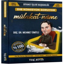 Epilons Yedibeyza 2024 Dib Mülakt Kitabı Mülakatname