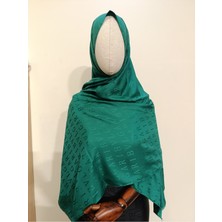 Esima Butik Harf Desen Özel Seri Ipeksi Dokulu Jakar Şal