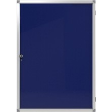 Panda Kilitli Cam Ilan Panosu 60X85CM Kumaş