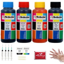 Perfection  Hp 650 Uyumlu Dolum Seti 4 x 100 ml