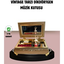 Balerinli Müzikli Takı Kutusu Piyano Tasarım Kız Çocuk Hediyelik