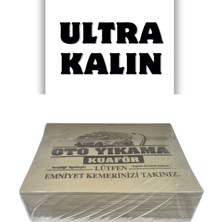 Apex Kağıt Paspas 500 Adet, Ultra Kalın Araba Paspas Kağıdı - 135 Gram Dayanıklı Oto Yıkama Kağıt Paspas