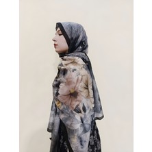 Esima Butik Anemon Desen Pamuk Şal