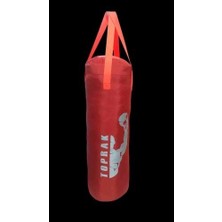 Diji Baby Boks Torbası Eldiven ve Karabina Hediyeli Içi Dolu 60X22CM Kırmızı