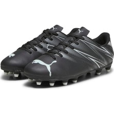 Puma Attacanto Fg/ag 107477-01 Erkek Krampon Ayakkabı Siyah-Beyaz Sportswear Malzeme
