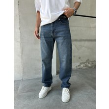 Difransel Jeans Erkek Loose Fit Baggy Jean