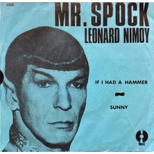 Kadıköy Plak Kulübü Leonard Nimoy – If I Had A Hammer 45'lik