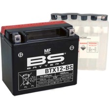 BS Battery Vespa Lx 125 BTX12-BS (YTX12) Motosiklet Aküsü