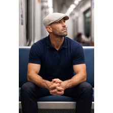 Zee Yazlık Keten London Kasket Spor Kasket Şapka