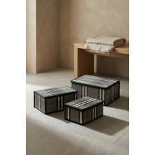 Acar Kapaklı Bambu Sepet Yeşil