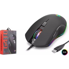Hadron G410 Gaming Mouse Rgb - Siyah