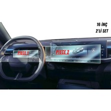 Uniqanatolia Opel Grandland 2025 Hayalet Gösterge ve Multimedya Uyumlu Nano Ekran Koruyucu