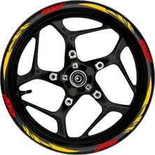 Mrt Teknik Cbf Kırmızı Yazılı  Turuncu Reflektif Pençe Şeritli