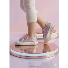 Unicorn Günlük Kız Çocuk Işıklı Spor Ayakkabı
