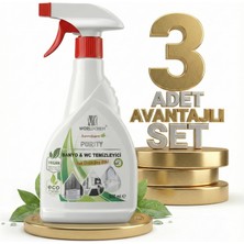 Worldchem Banyo Wc Temizleme 3X500 ml