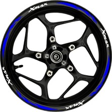 Mrt Teknik Xmax Beyaz Yazılı Mavi Reflektif Pençe Şeritli