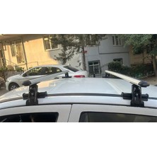 Casterly Volvo S60 Oluksuz Ara Atkı - Tavan Taşıma Barı - Gri A+Kalite