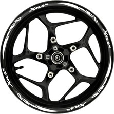 Mrt Teknik Xmax Beyaz Yazılı  Beyaz Pençe Şeritli