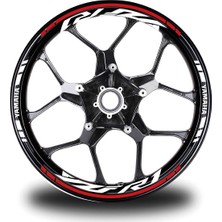 Mrt Teknik Yamaha R1 Takım Jant Sticker Etiket