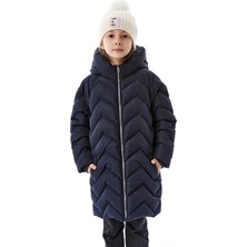 Benitto Kids Kız Çocuk Kapüşonlu Kışlık Şişme Mont 51353