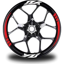 Mrt Teknik Yamaha Xmax 250 2 Kesikli Turuncu Renk Sticker Modeli Jant Dahil