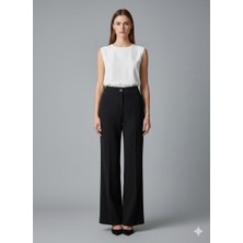 Modailgi Cepsiz Klasik Bol Paça Pantolon 45021