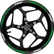 Mrt Teknik Cbf Beyaz Yazılı  Yeşil Reflektif Pençe Şeritli