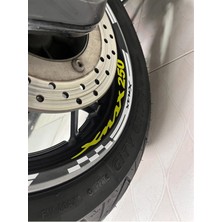 Mrt Teknik Yamaha Xmax Jant Sticker Etiket Modeli