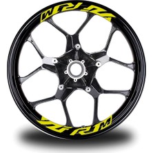 Mrt Teknik Yzf R1M  Yazılı 8li Jant Içi Yazı Sticker Etiket