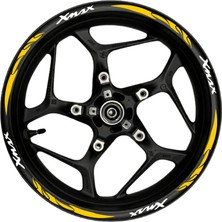 Mrt Teknik Xmax Beyaz Yazılı  Turuncu Reflektif Pençe Şeritli