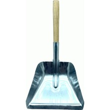 Vice Avm METAL BÜYÜK - GENİŞ GALVANİZ FARAŞ KÜREK AHŞAP SAPLI GO-53-vice 02598