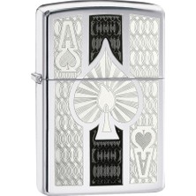 Zippo Ace Of Spades Chrome Dizayn Çakmak