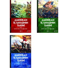 Memfis Yayınları Amerikan Iç Savaşının Tarihi 3 Cilt Takım  John William Draper