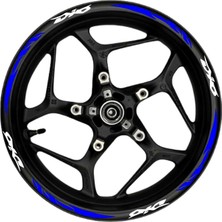 Mrt Teknik Dio Beyaz Yazılı  Mavi Reflektif Pençe Şeritli