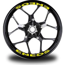 Mrt Teknik Eneos Yazılı 8li Jant Içi Yazı Sticker Etiket