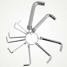 Vice Avm Allen Anahtar Takım Altı Köşeli 10 Parça Alyan GO-53-vice 03160