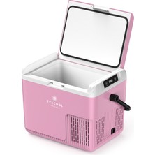 Evacool G20 Pink 12/24 Volt Kompresörlü Mobil Buzdolabı 18 Litre