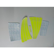 Mrt Teknik Yamaha mt 25 Neon Yeşil Jant Dışı Şerit Sticker Etiket Modeli Uyumlu