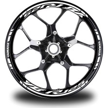 Mrt Teknik Turuncu Yamaha mt 09 Takım Jant Sticker Etiket