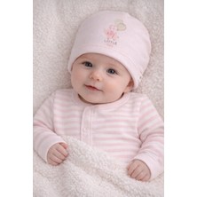 My Baby Kumsal Soft Colour Balonlu Fil Baskılı Bebek Şapka/bere //1595