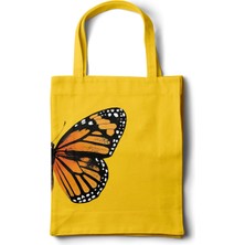 INKD Gabardin Bez Çanta – Kelebek Tasarım - 35X40