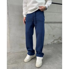 Difransel Jeans Erkek Basic Şardonlu Baggy Eşofman Altı