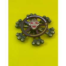 Metal Çiftbölgeli  Stres Çarkı Işleme Veşekilli 8 Cmçapında