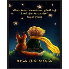 Promisebackdrop2 Küçük Prens Karne Hatırası, Ara Tatil, Okul Etkinlik, Kumaş Pano ,kısa Bir Mola, Arka Fon 250X200